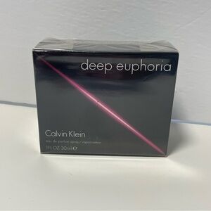 Calvin Klein Deep Euphoria EDP Spray 30ML SEALED Discontinued Designer Luxury